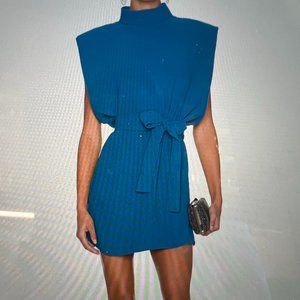 Clearly Dress, brand:  Amanda Uprichard, Size Small, Color: Rhapsody -royal blue